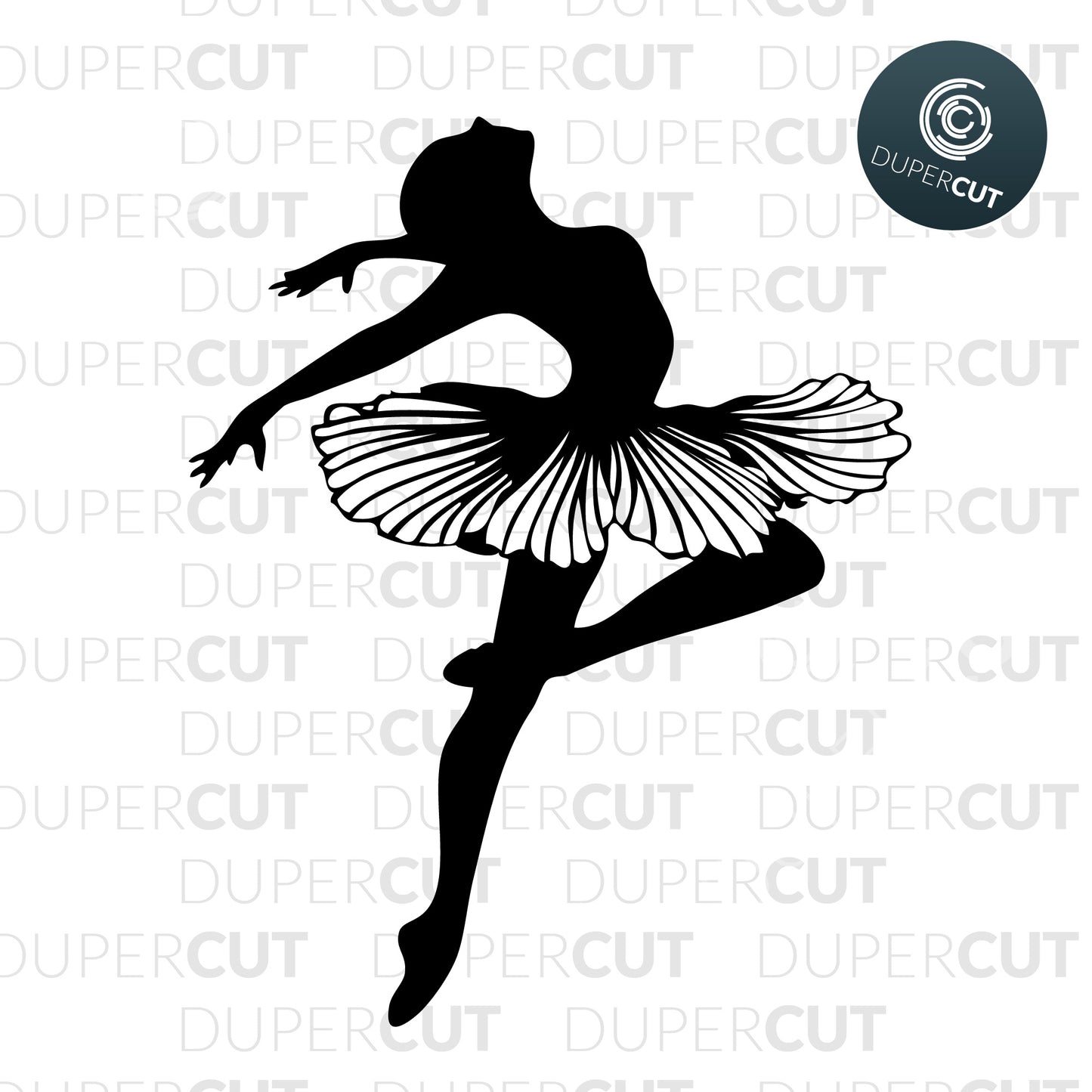 BALLERINA - SVG / PDF / DXF