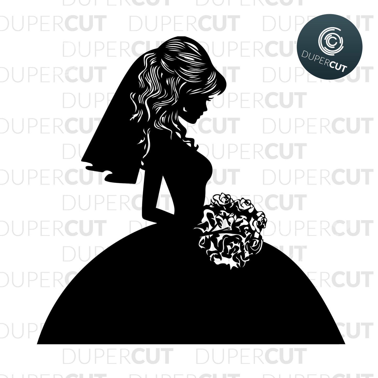 BRIDE - SVG / PDF / DXF