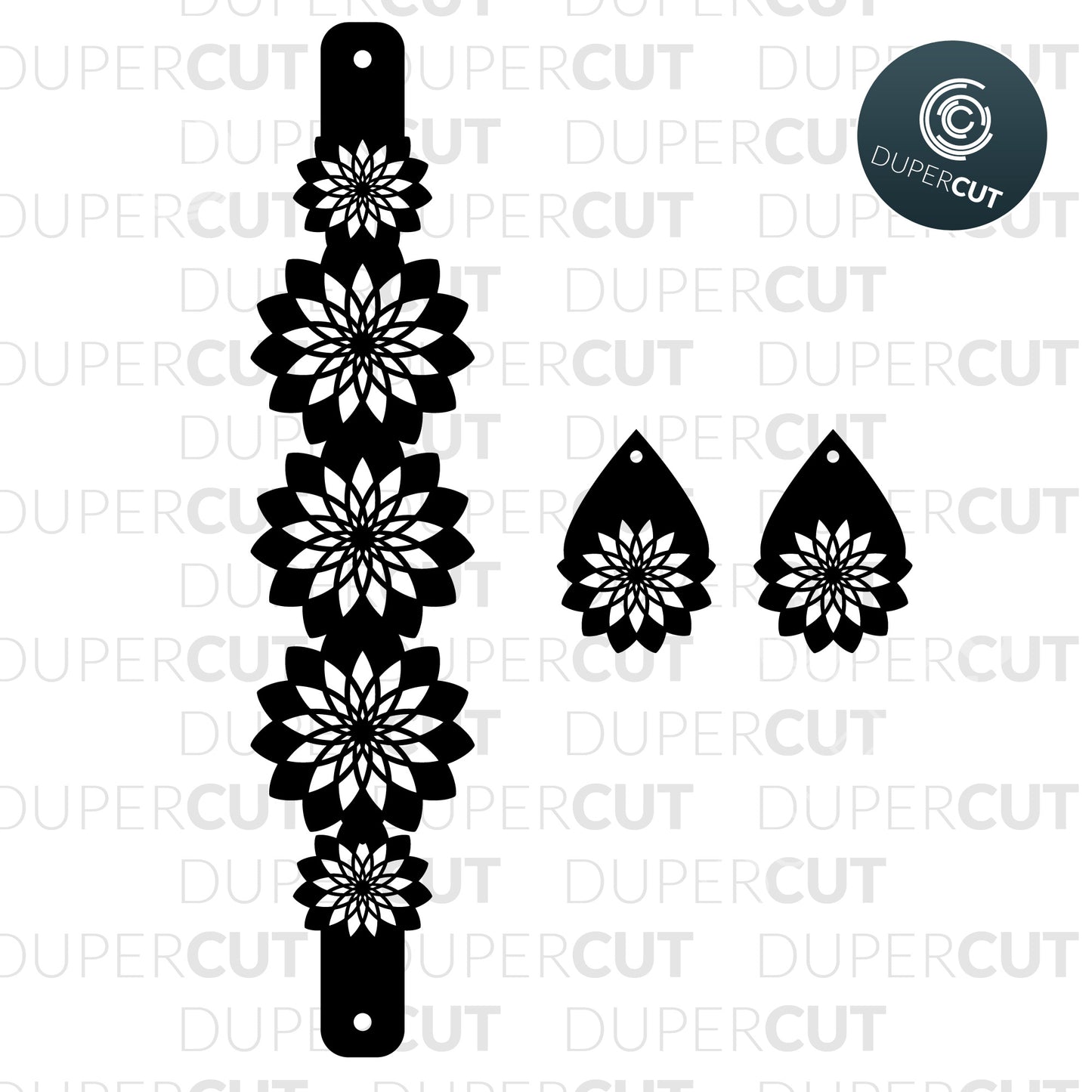 BRACELET & EARRINGS BUNDLE - ORNAMENTAL