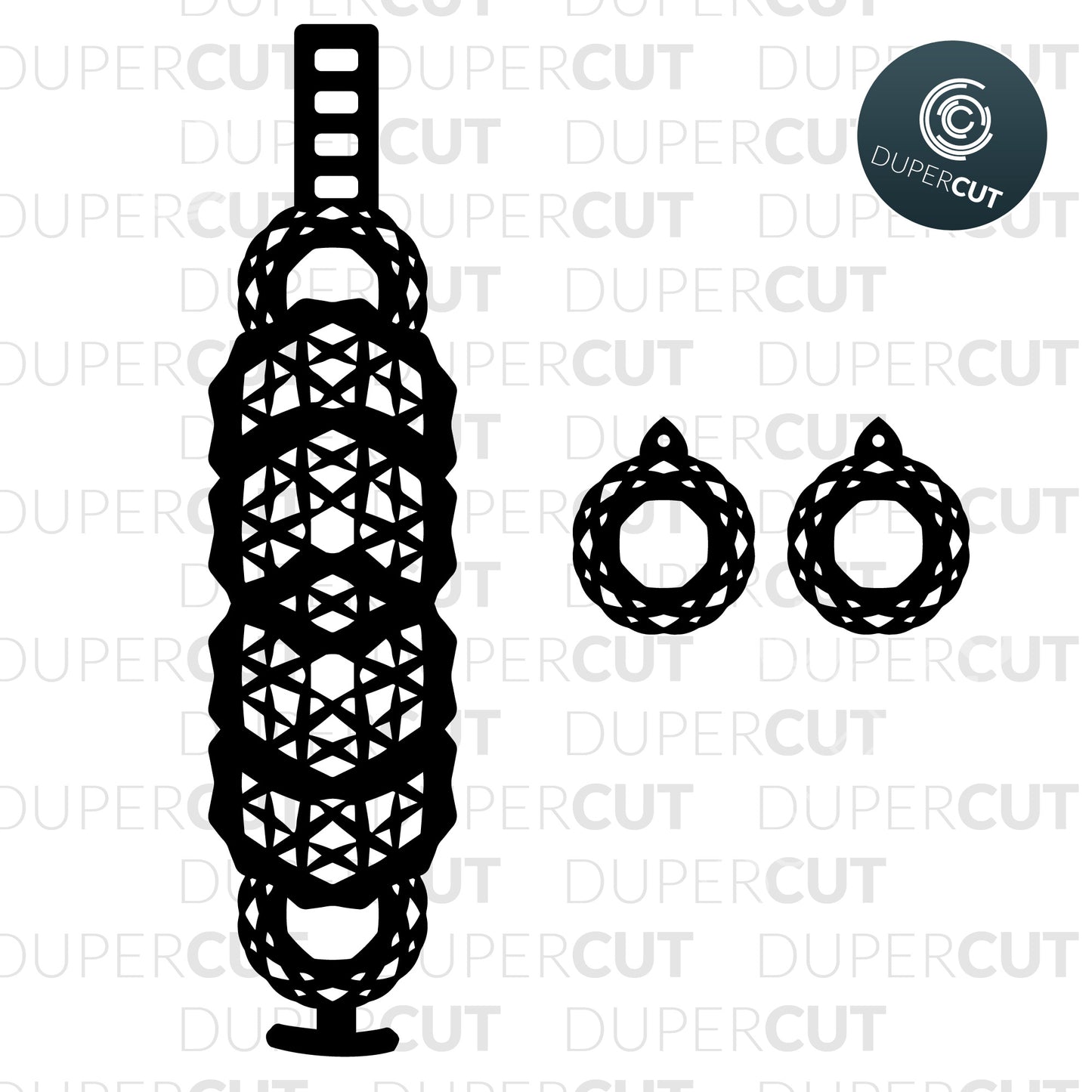 BRACELET & EARRINGS BUNDLE - ORNAMENTAL