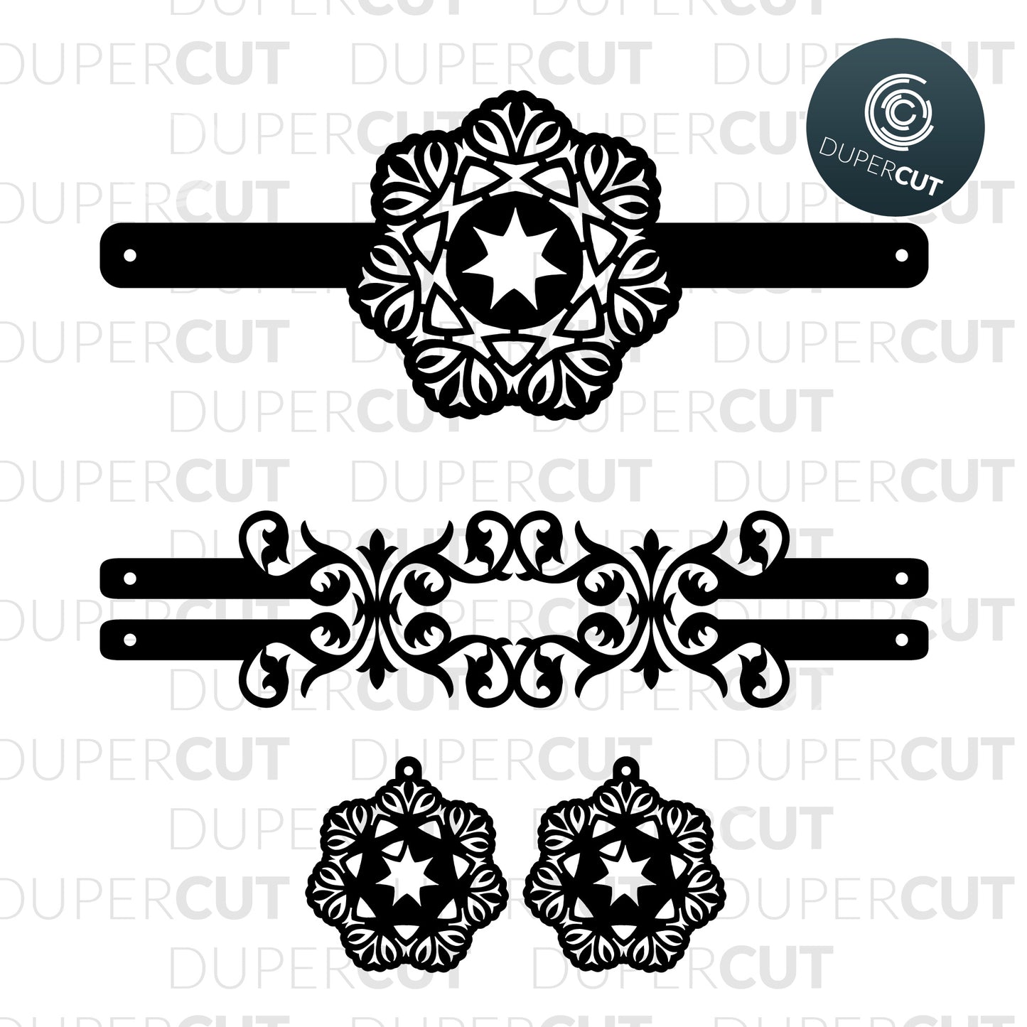 BRACELET & EARRINGS BUNDLE - FLORAL