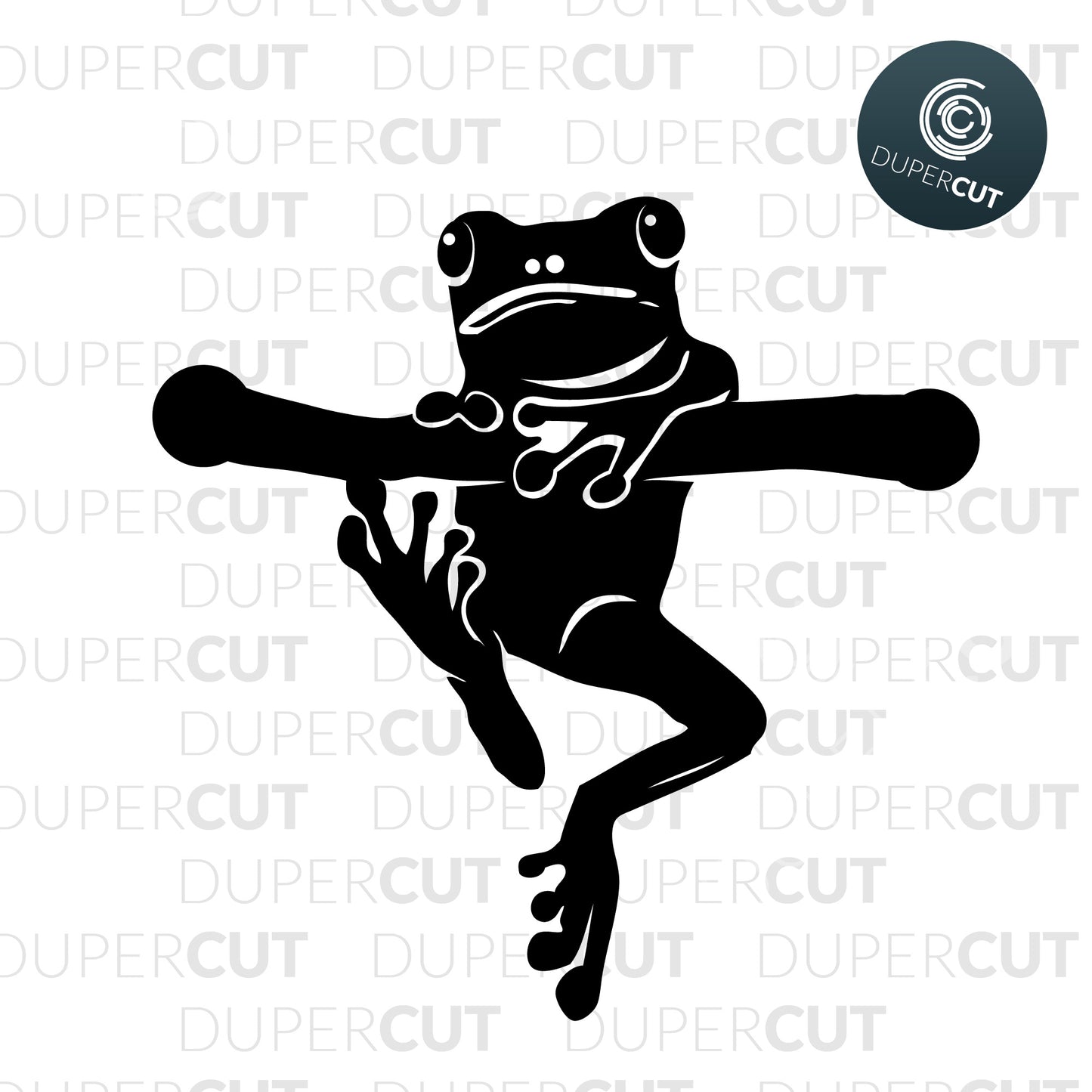 FROG - SVG / PDF / DXF