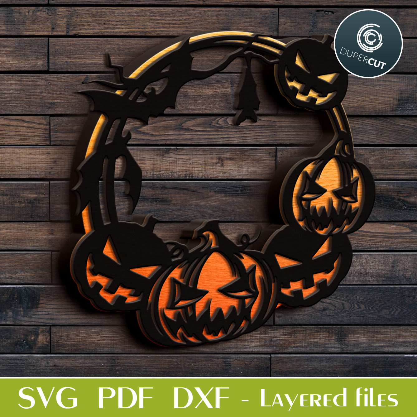 HALLOWEEN bundle - 6 designs - SVG / PDF / DXF