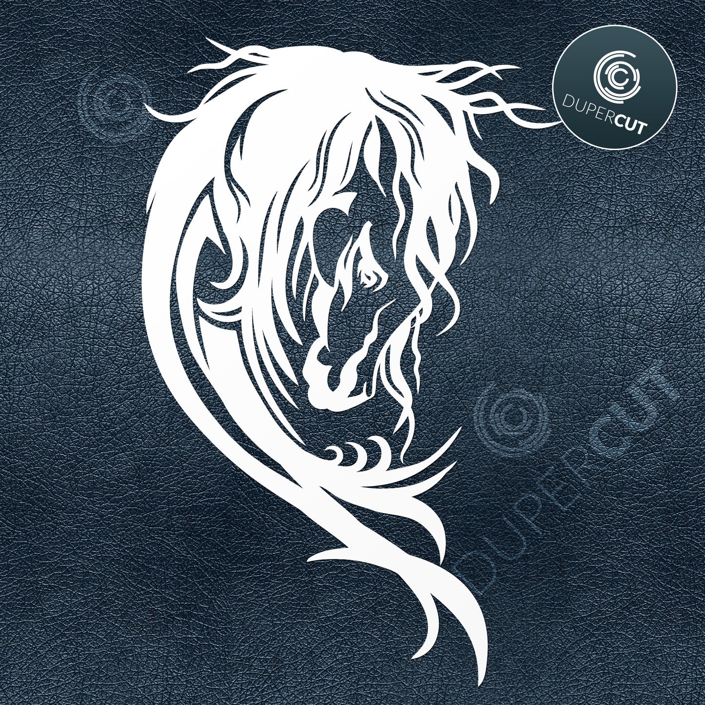 Horse silhouette, DIY wall decor vector graphic. SVG PNG DXF files Paper cutting template for personal or commercial use. Vinyl template cutting files for Cricut, Glowforge, Silhouette, CNC