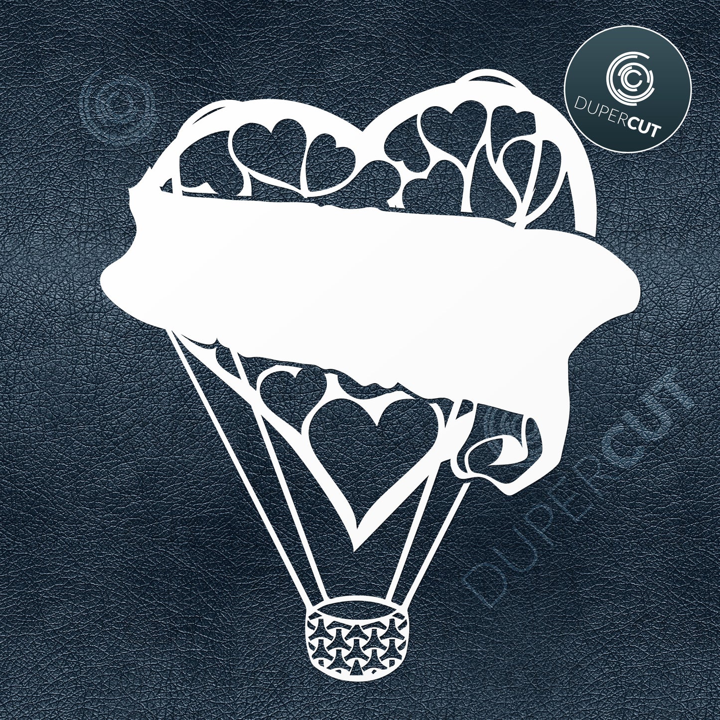 HOT AIR BALLOONS - SVG / PDF / DXF