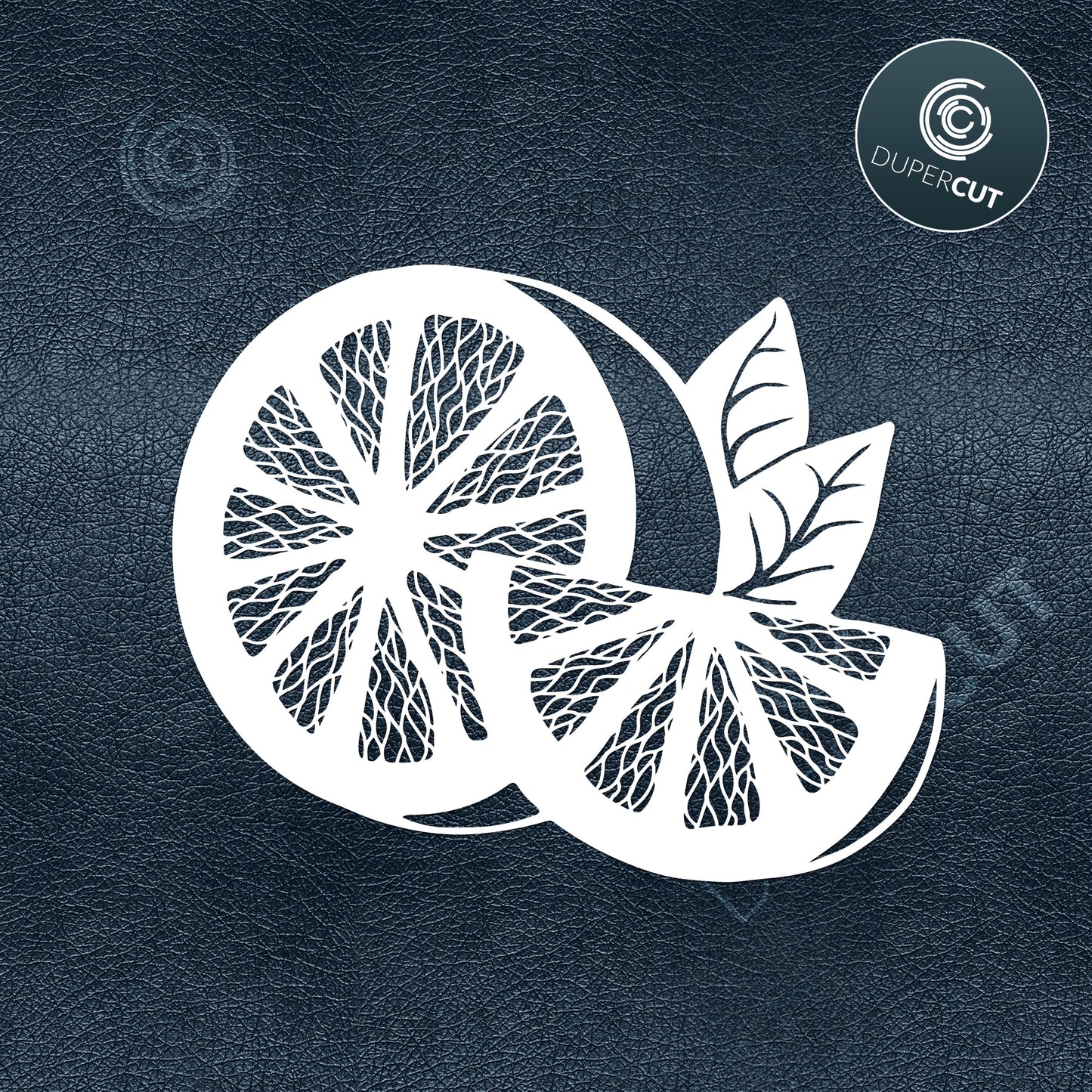 Lemon. Free SVG PNG DXF files Paper cutting template for personal or commercial use. Vinyl template cutting files for Cricut, Glowforge, Silhouette, CNC