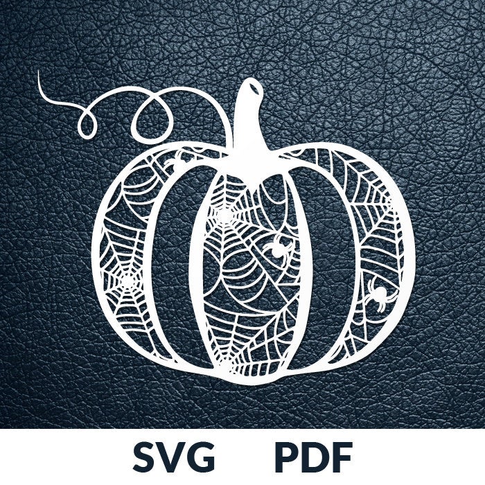 Paper Cutting Template - Decorative pumpkin