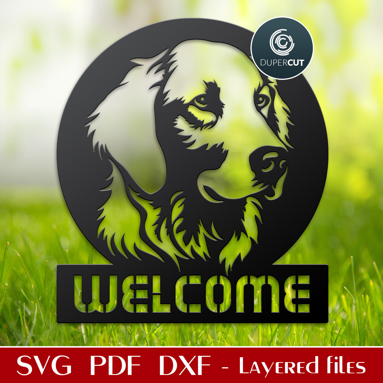 GOLDEN RETRIEVER - SVG / DXF – DuperCut
