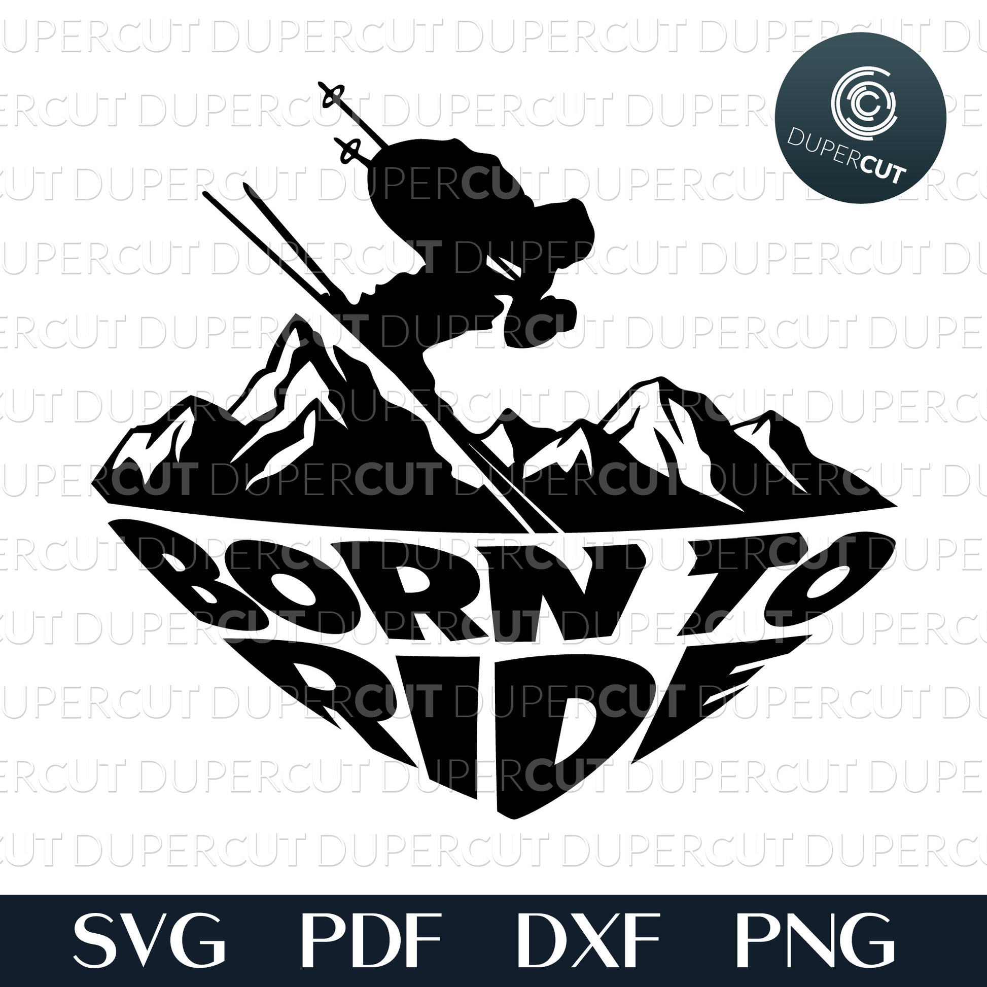 SVG files - Skiing Extreme Winter Sports