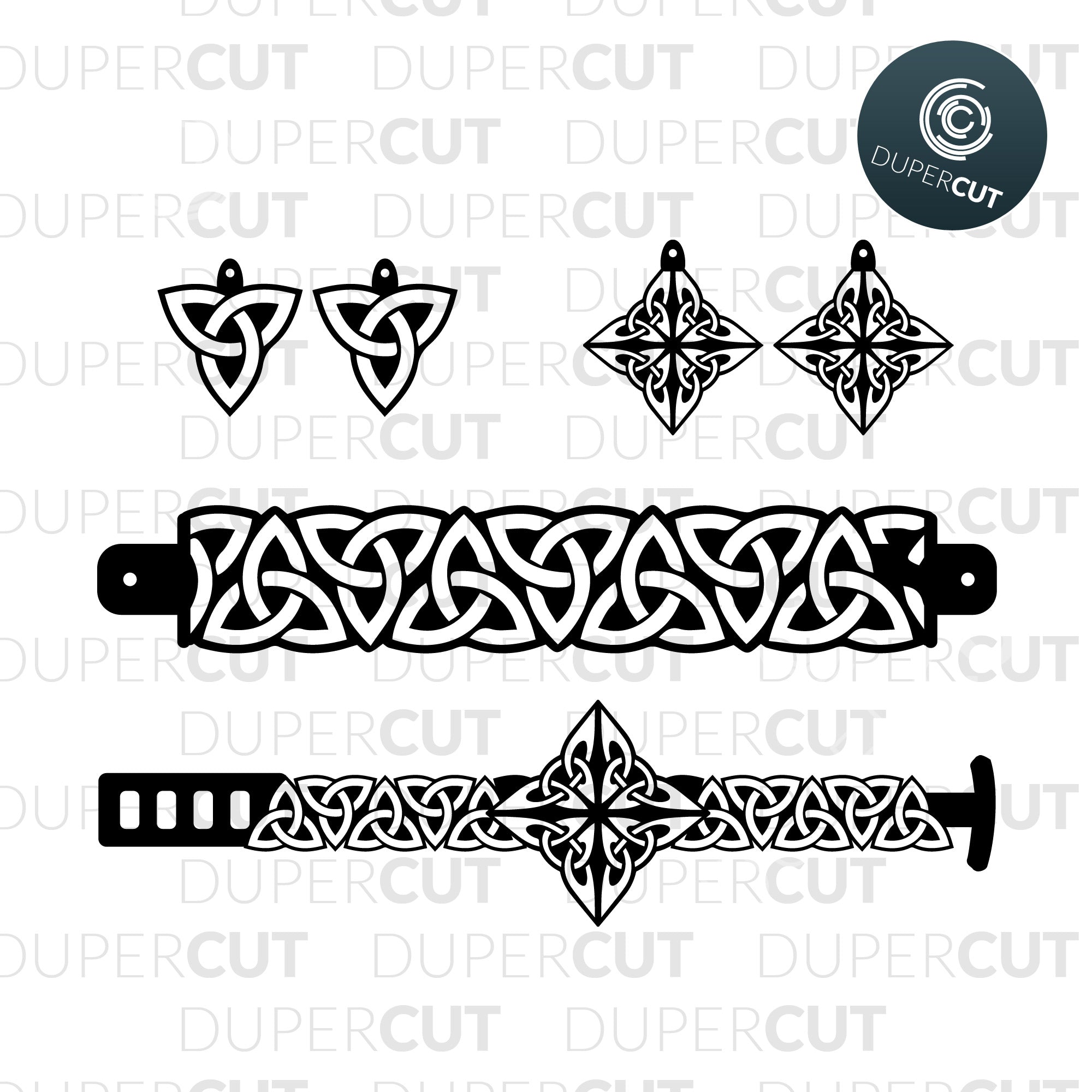 Celtic Tribal Armband Tattoo Design