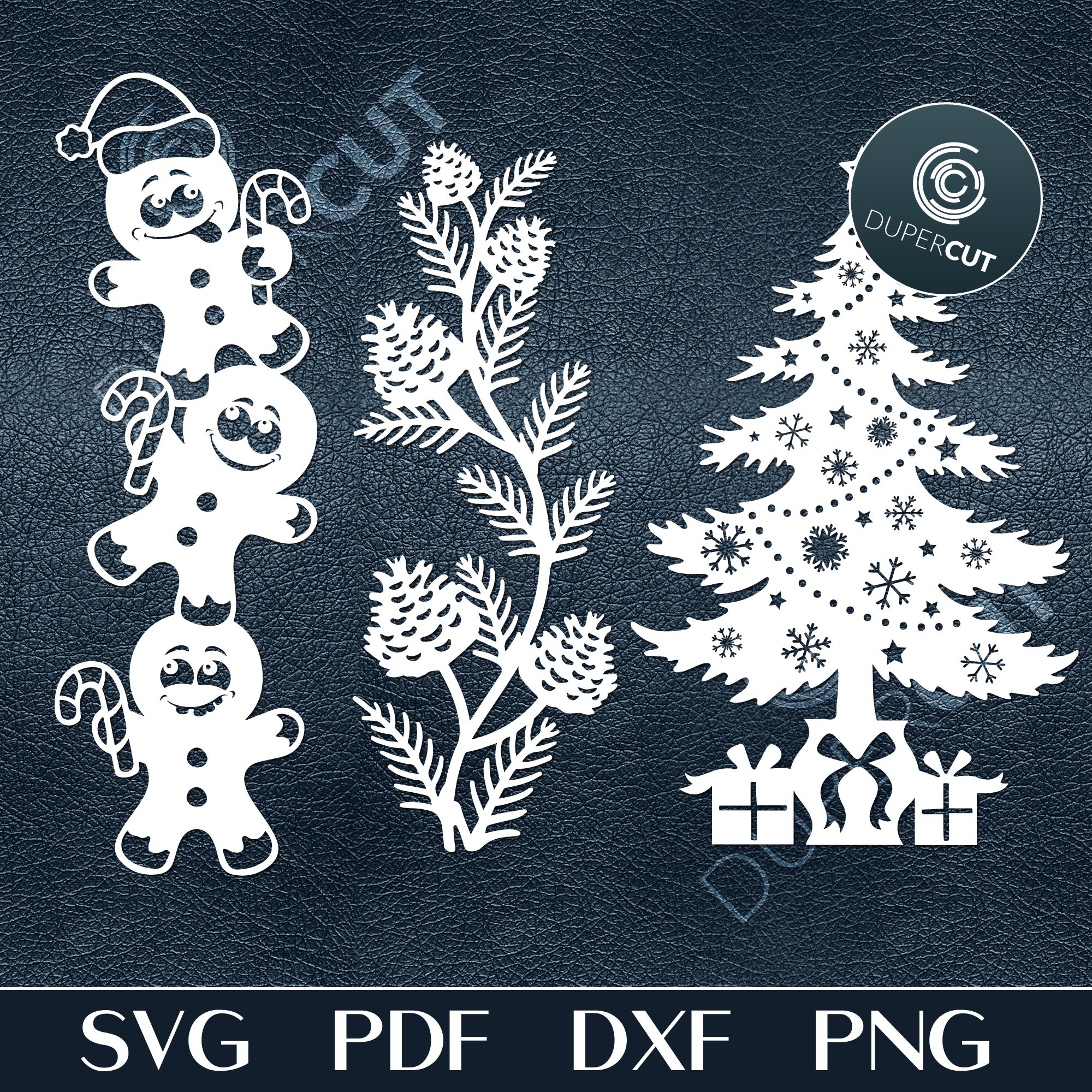 CHRISTMAS BUNDLE - SVG / PDF / DXF – DuperCut