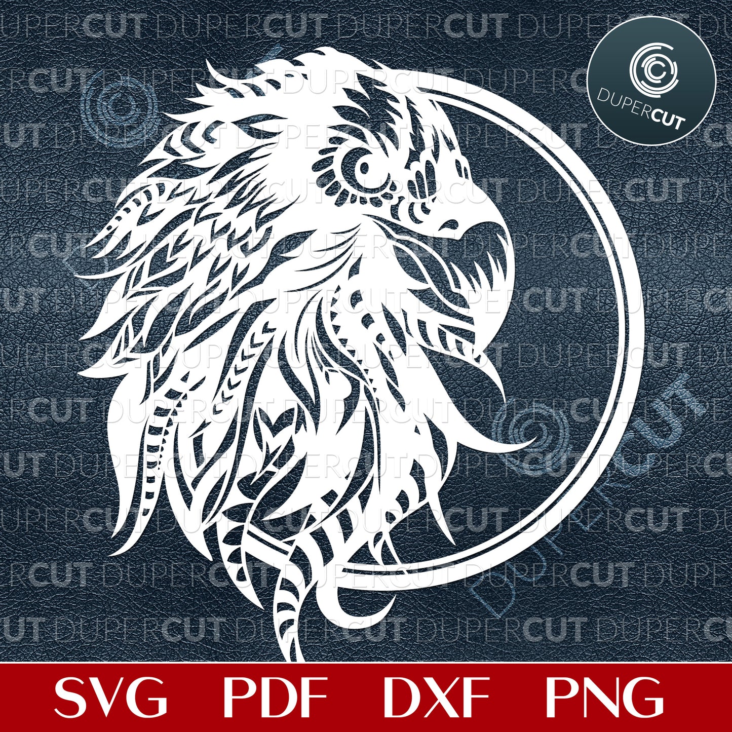 Eagle vector template for independence day.  SVG PNG DXF cutting files for Cricut, Glowforge, Silhouette cameo, laser engraving