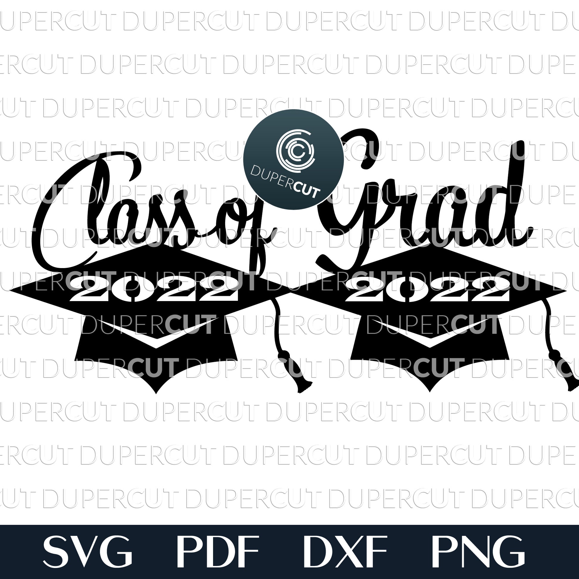 Graduation Hat SVG File for Cricut, Silhouette, Laser Machines