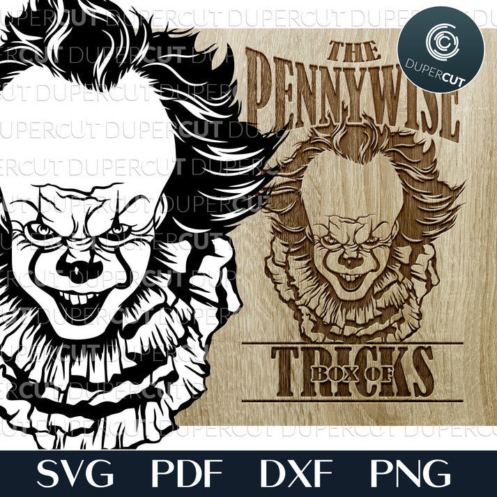 PENNYWISE - SVG / PDF / DXF – DuperCut