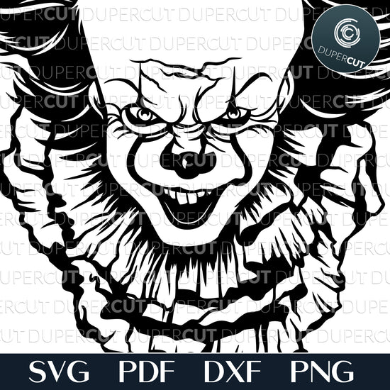 PENNYWISE - SVG / PDF / DXF – DuperCut