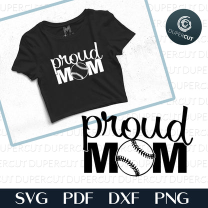 Proud mom bundle layered design , htv vinyl tshirts - SVG PDF DXF files for laser cutting machines, cricut, silhouette cameo, glowforge