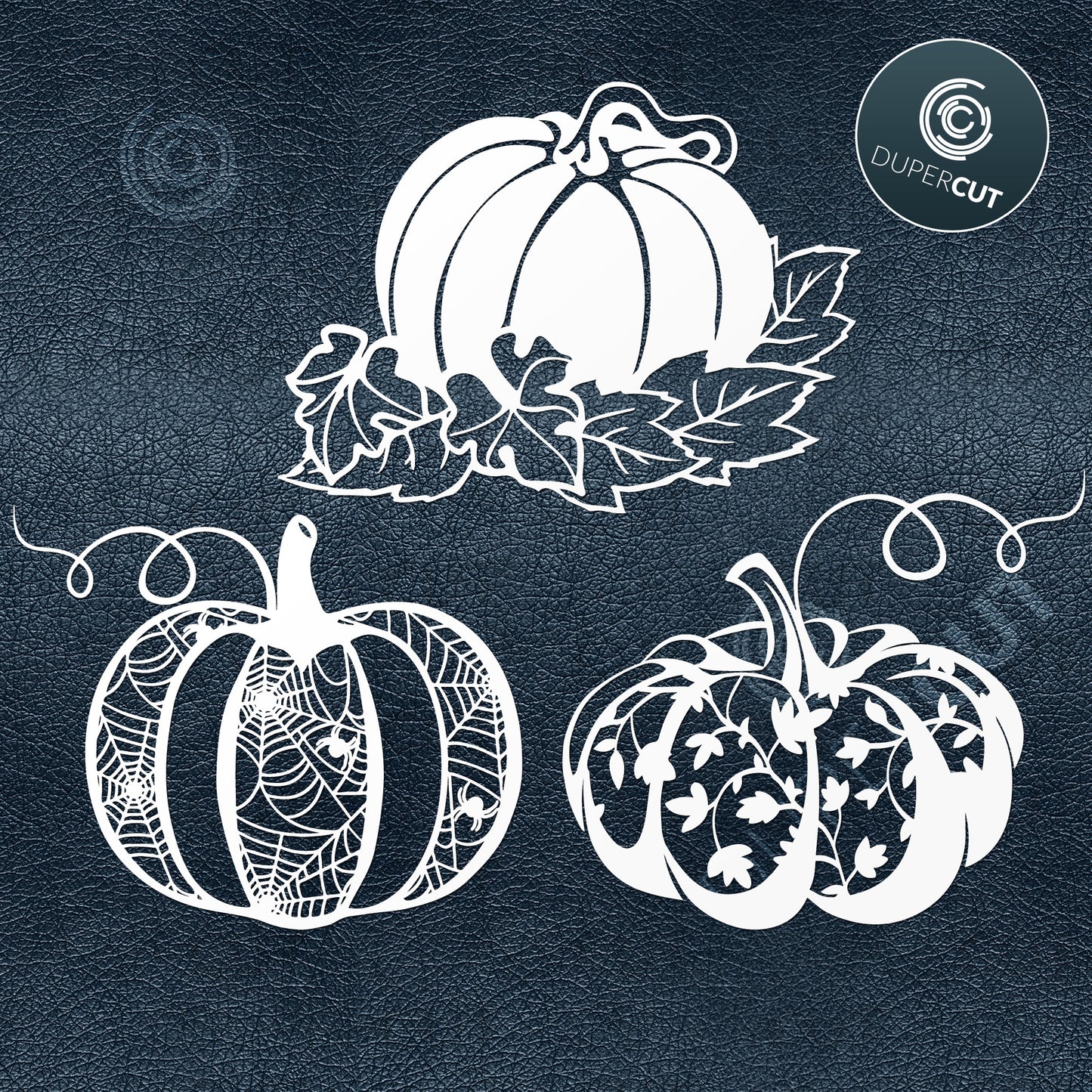 Paper Cutting Template - Halloween thanksgiving pumpkins