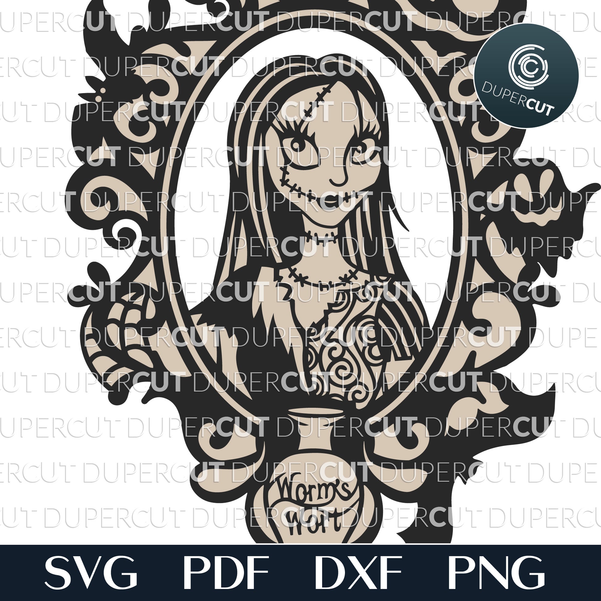 JACK SKELLINGTON - SVG / PDF / DXF – DuperCut