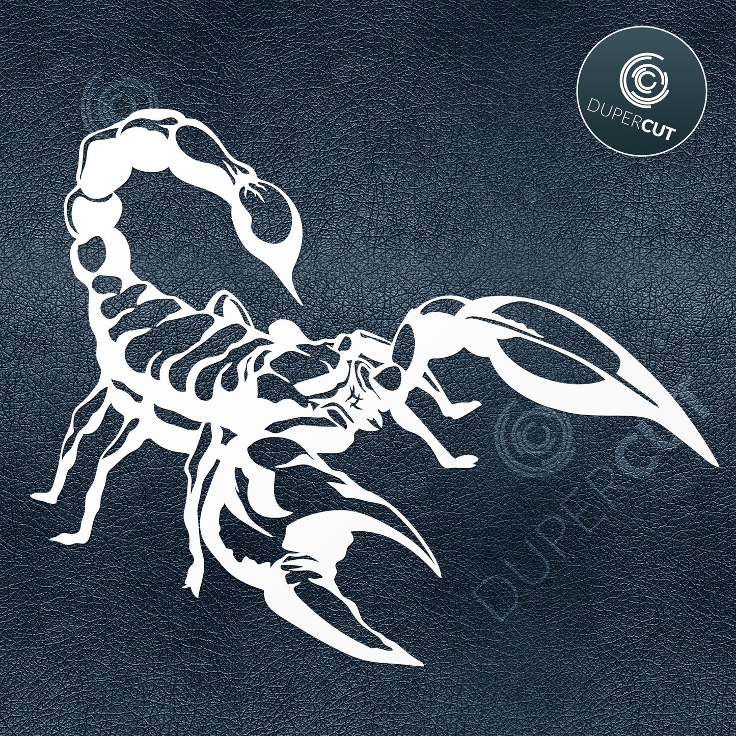 Scorpio zodiac sign vector. SVG PNG DXF cutting files for Cricut, Silhouette, Glowforge, print on demand, sublimation templates