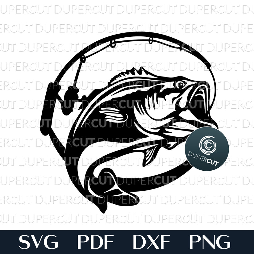 FISHING WELCOME SIGN - SVG / PDF / DXF – DuperCut