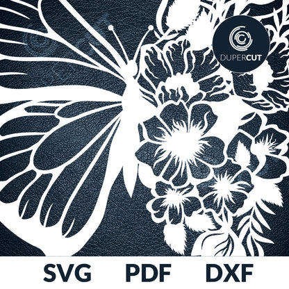 MORPHING BUTTERFLY - SVG / PDF / DXF